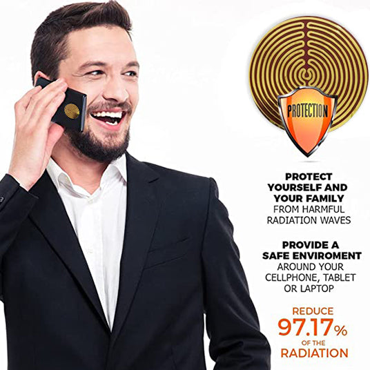 EMF Protection Anti-Radiation Smartphone stickers (6-PACK)