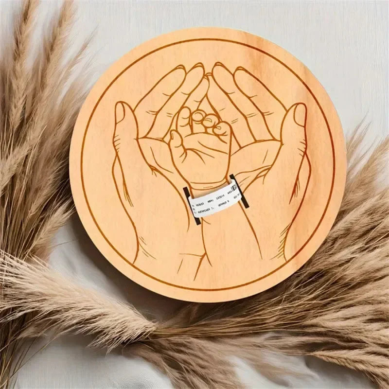 Newborn Hospital Wristband Keepsake Holder