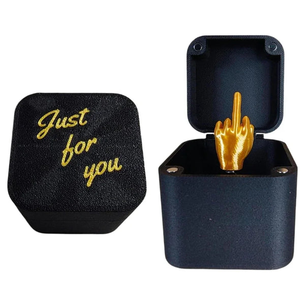 Funny Middle Finger Surprise Box – The Ultimate Gag Gift for Laughs & Décor