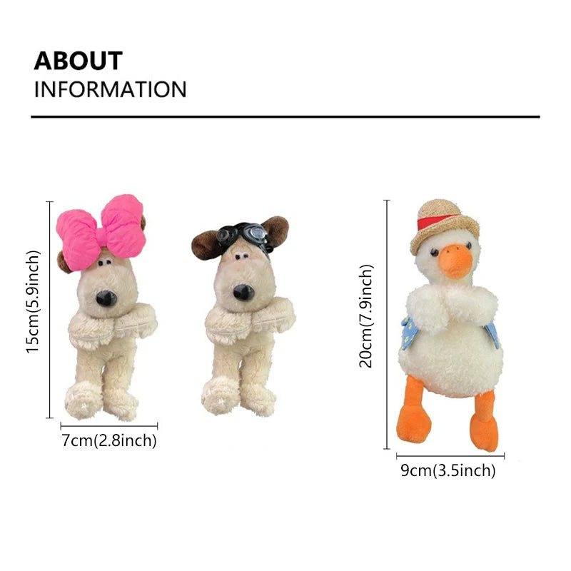 DashBuddy™ – Plush Puppy Car Ornament for Dashboard, Turn Signal, or Wiper Decoration