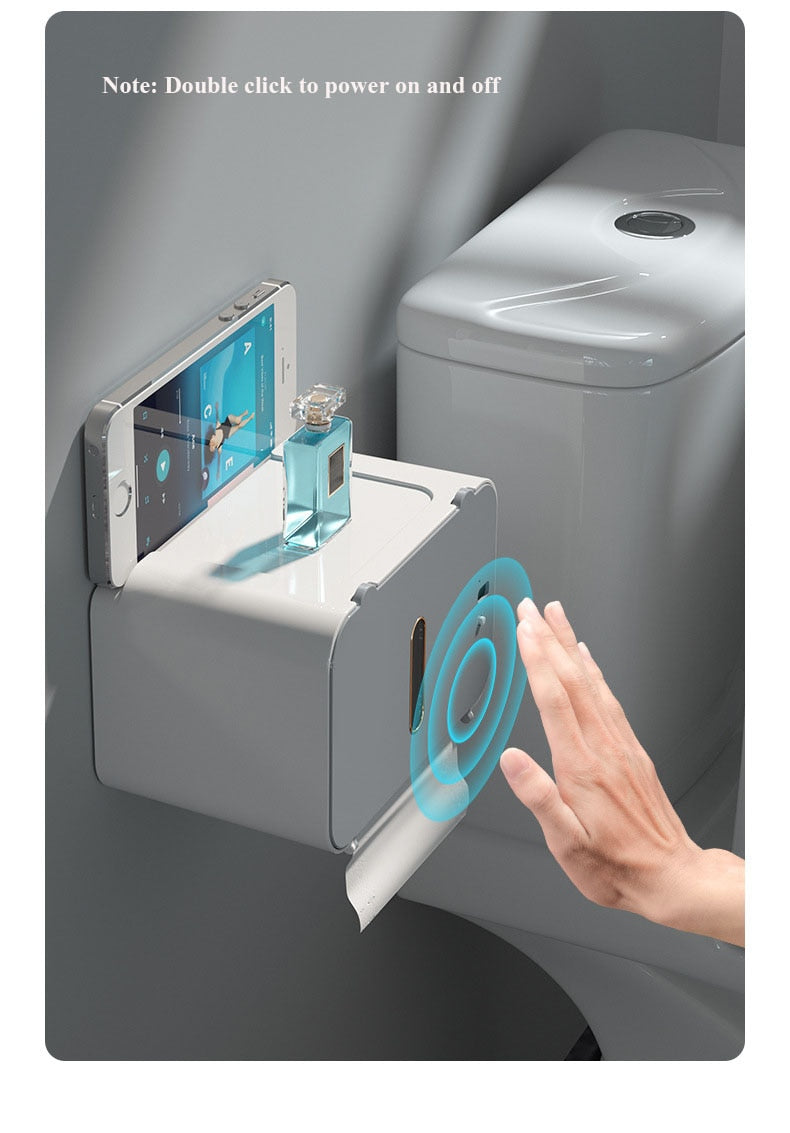 Touchless Induction Toilet Paper Holder: Modern Hygienic Solution For Your Bathroom