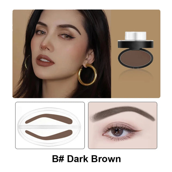 Eyebrow Stamp & Stencil Kit - Perfect Brows in Seconds