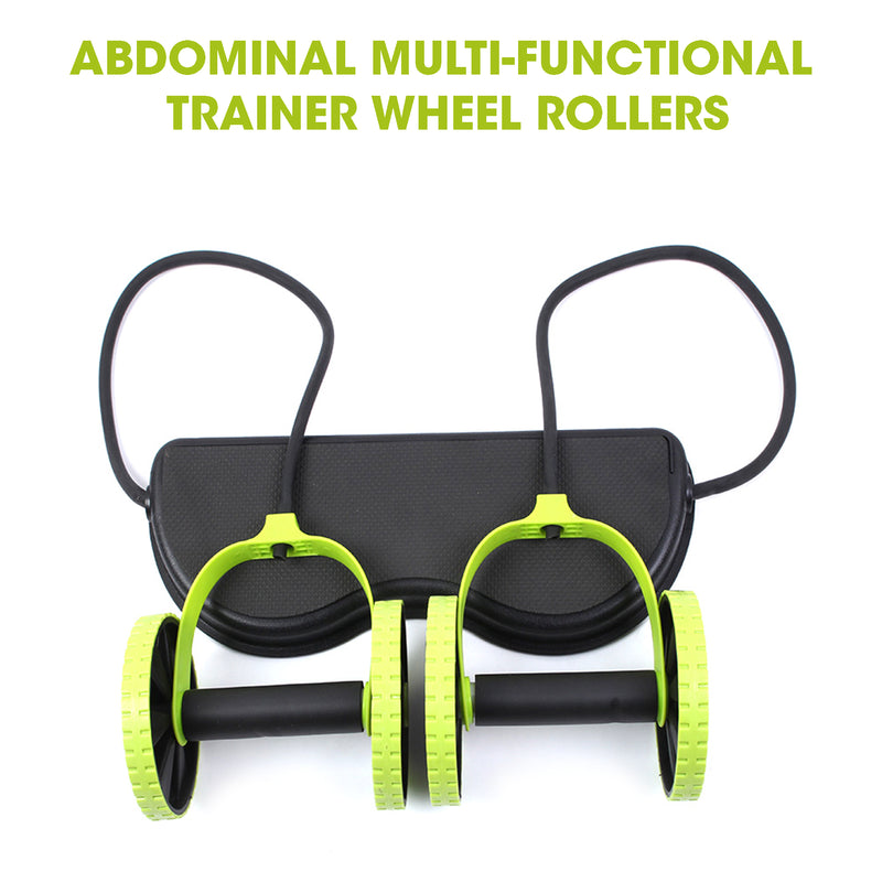 Serenily Multifunctional Ab Roller Wheel - Double Ab Wheel for Home Gy –