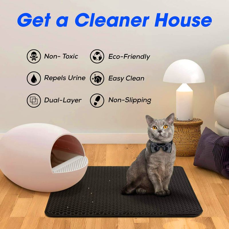 GOATYGOATY® Waterproof Double Layer Litter Cat Mat