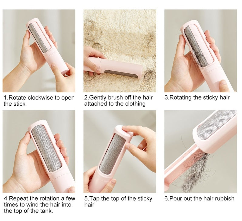 KleenSweep™ Reusable Portable Pet Hair Remover Brush