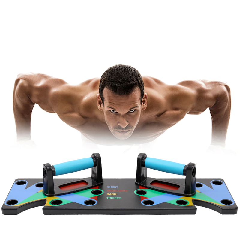 Rack board discount push up