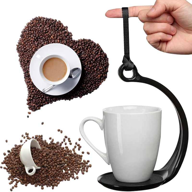 Mess-Free Beverage Braces : SpillNot No-Spill Mug Holder