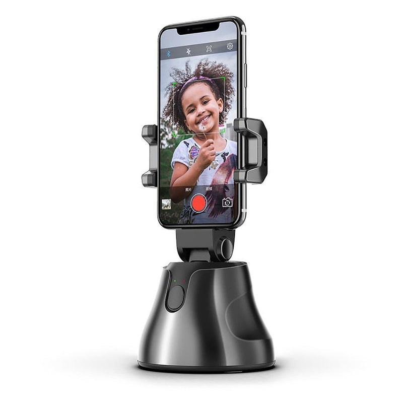 Hands-Free Phone Gimbal Stabilizer 360 Degree Object Tracking Holder