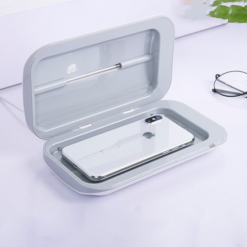 Portable Phone Cleaning Double UV Sterilizer Box
